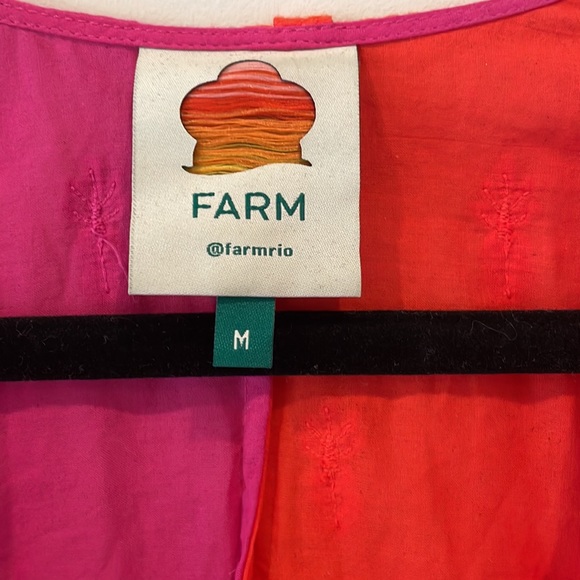 Farm Rio Colorblock Pineapple Shirt - Picture 4 of 5